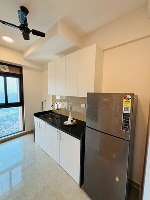 Kitchen in 4 BHK Apartment at Rustomjee Crown, Prabhadevi – for Sale