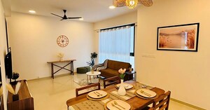 Living Room in 4 BHK Apartment at Rustomjee Crown, Prabhadevi – for Sale