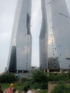 Building Lobby in  Office Space at Bhutani Cyber Central, Sector 140a – for Sale