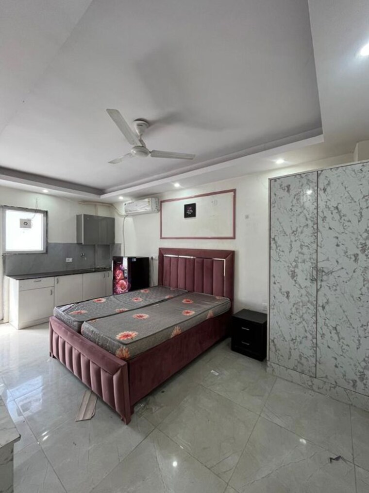 Bedroom, ansal-boom-plaza 1 RK 250 Sq.Ft. Builder Floor In Sushant Lok Iii Gurgaon 10286808