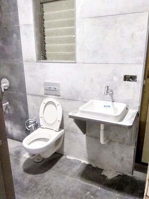 Bathroom in 2 BHK Apartment at Sahar – for Rent