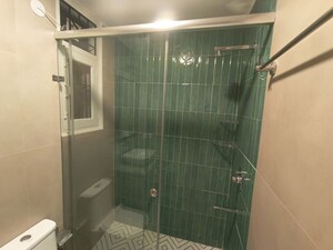 Bathroom in 3 BHK Villa at Ansal Florence Classic, South City 1 – for Rent
