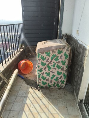 Balcony in 2.5 BHK Apartment at Ace City, Sector 1 Greater Noida – for Rent