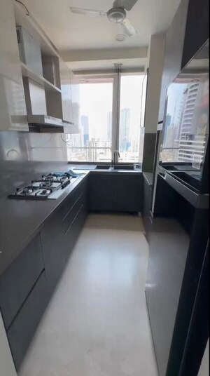 Kitchen in 2 BHK Apartment at Indiabulls Blu, Worli – for Rent