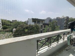 Balcony in 2 BHK Villa at Unitech South City 1, South City 1 – for Rent