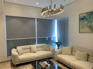 Living Room in 4 BHK Apartment at Kalpataru Oceana, Prabhadevi – for Sale