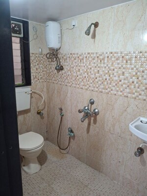 Bathroom in 2 BHK Apartment at Vardhman Gardens, Balkum Pada – for Rent