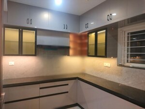 Kitchen in 3 BHK Apartment at Lakshmi Cadillac, Kondapur – for Rent