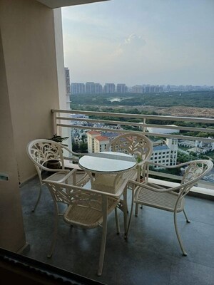Balcony in 4 BHK Apartment at DLF Park Place, Sector 54 – for Sale