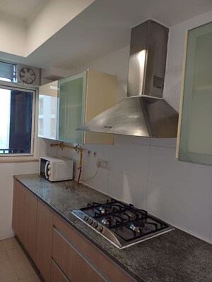 Kitchen in 4 BHK Apartment at DLF Park Place, Sector 54 – for Sale