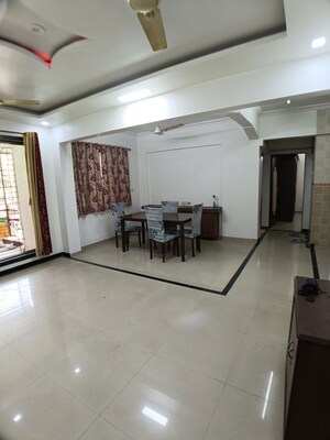Living Room in 2 BHK Apartment at Shri Sai Sagar Complex, Kalwa – for Sale