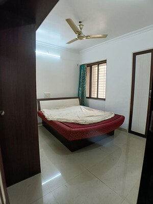 Bedroom in 2 BHK Apartment at Shri Sai Sagar Complex, Kalwa – for Sale