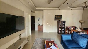 Living Room in 3 BHK Apartment at Tashee Capital Gateway, Sector 111 – for Rent