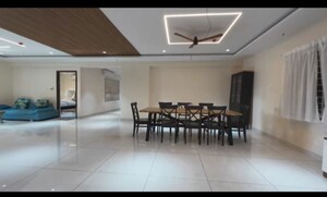 Staircase in 4 BHK Apartment at Vasavi GP Trends, Nanakramguda – for Rent