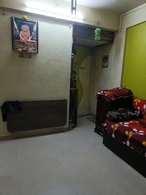 Living Room in 1 RK Apartment at Kalwa – for Sale