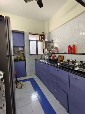 Kitchen in 1 BHK Apartment at Shree Rajlaxmi Park, Kalwa – for Sale