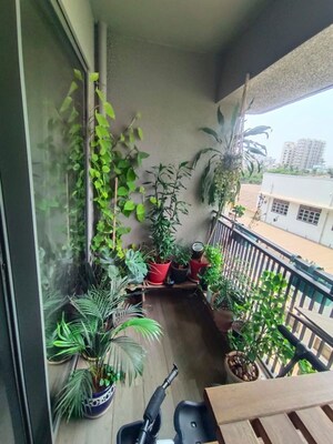 Balcony in 2 BHK Apartment at Nav Geeta CHS, Chembur – for Rent