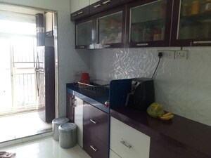 Kitchen in 2 BHK Apartment at Shiv Shankar Shiv Ram Singh Solitaire, Bhandup West – for Rent