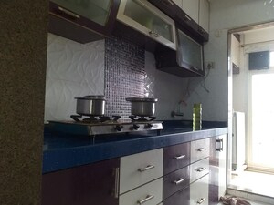 Kitchen in 2 BHK Apartment at Shiv Shankar Shiv Ram Singh Solitaire, Bhandup West – for Rent