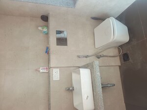 Bathroom in 1 BHK Apartment at Dynamix Avanya, Dahisar East – for Rent