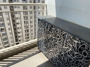 Balcony in 2 BHK Apartment at Sai Kalyan Ultima, Thanisandra – for Sale