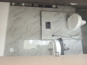 Bathroom in 1 BHK Apartment at Unique Elanza, Mira Road – for Sale