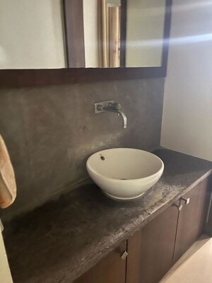 Bathroom in 3 BHK Apartment at Pebbles I, Bavdhan – for Rent