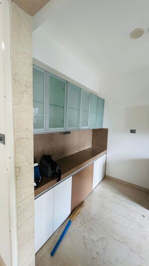 Kitchen in 3 BHK Apartment at Rustomjee Oriana, Bandra East – for Rent
