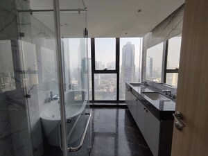 Attached Bathroom in 5 BHK Apartment at Rustomjee Crown, Prabhadevi – for Sale