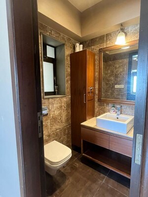 Bathroom in 3 BHK Apartment at Prabhadevi CHS, Prabhadevi – for Sale