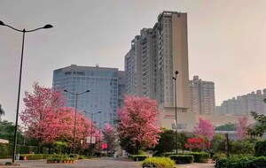  Apartment – Exterior View View at Bhartiya City, Thanisandra Main Road - for Rent