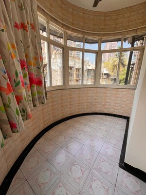 Balcony in 2 BHK Apartment at K S A Building, Dadar West – for Rent