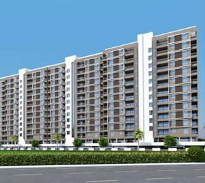 3 BHK Apartment – Exterior View View at Shiv Park 59, Wakad - for Sale