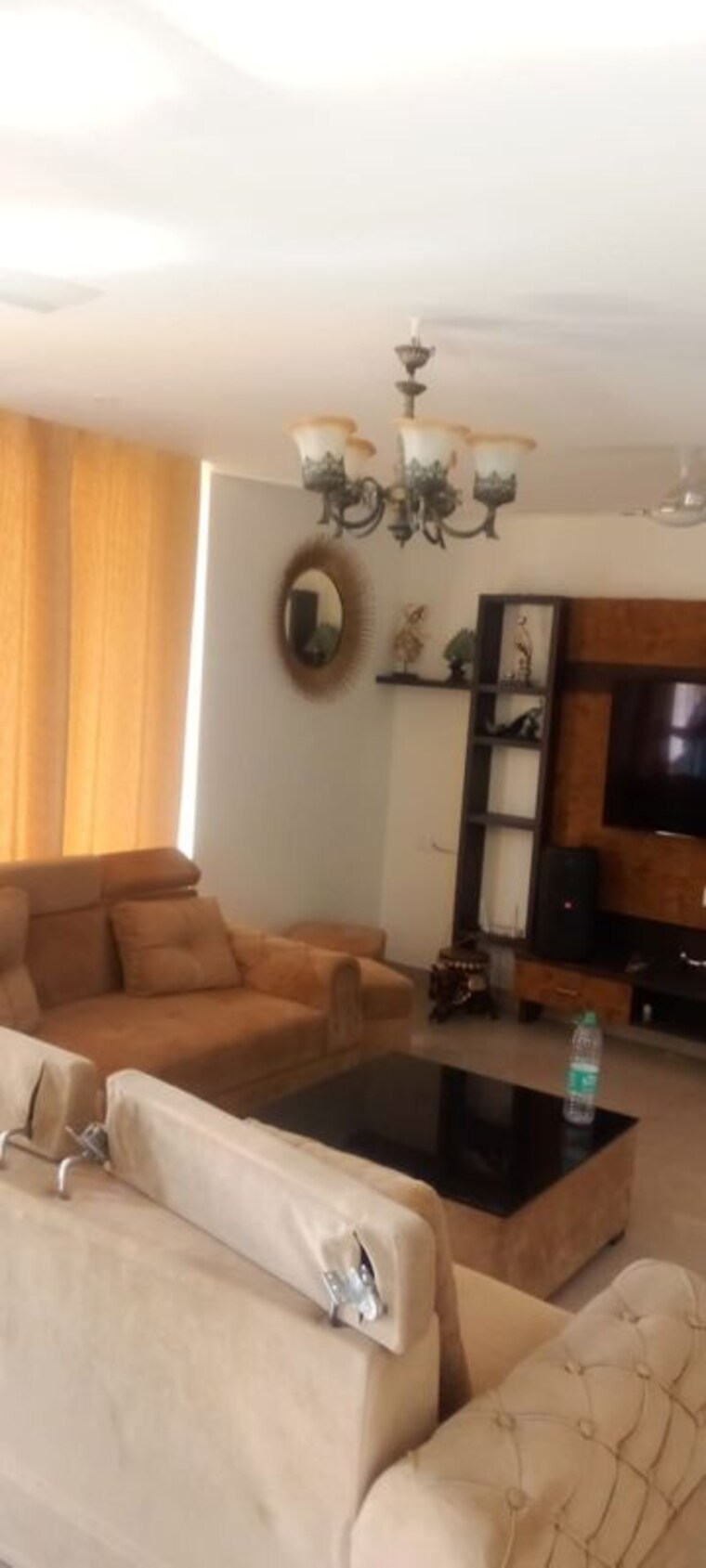Living Room, parker-white-lily 6+ Bedroom 2725 Sq.Ft. Penthouse In Sector 8 Sonipat 10288969