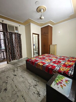 Bedroom in 1 BHK Builder Floor at East Of Kailash – for Rent