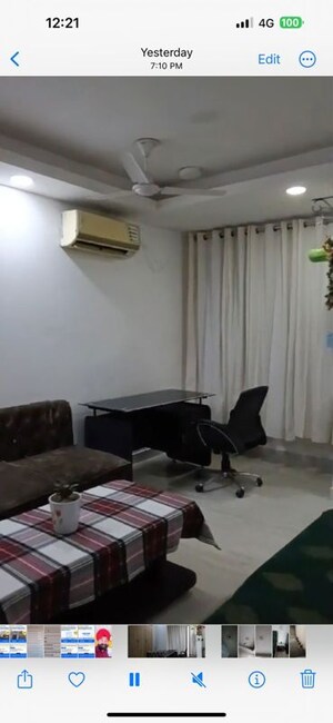 Living Room in 3 BHK Builder Floor at Saket – for Rent