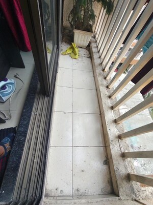 Balcony in 2 BHK Apartment at Coral Heights, Kavesar – for Rent