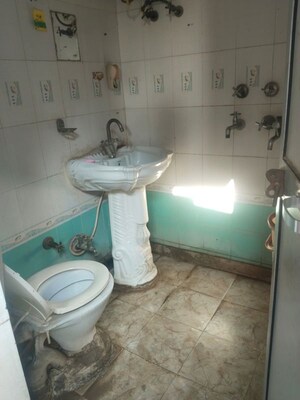 Bathroom in 2 BHK Builder Floor at Sector 12 – for Rent