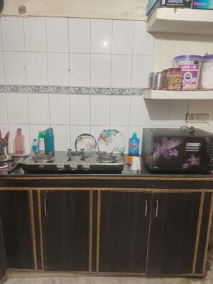 Kitchen in 2 BHK Builder Floor at Sector 12 – for Rent