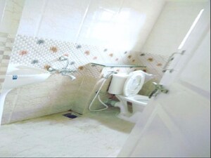 Bathroom in 3 BHK Apartment at Rayasandra – for Rent