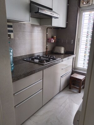 Kitchen in 2 BHK Apartment at JP Unity Tower, Lower Parel – for Rent