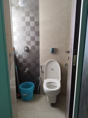 Bathroom in 2 BHK Apartment at JP Unity Tower, Lower Parel – for Rent