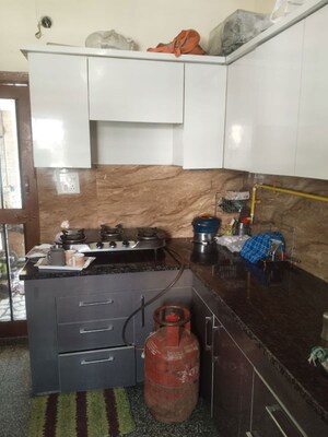 Kitchen in 3 BHK Builder Floor at Sector 14 – for Rent