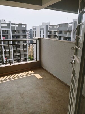 Balcony in 2 BHK Apartment at Suyog Padmavati Hills, Bavdhan – for Rent