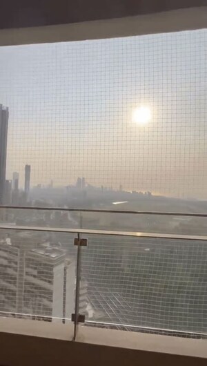 Balcony in 3 BHK Apartment at Lokhandwala Minerva Mahalaxmi, Mahalaxmi – for Rent