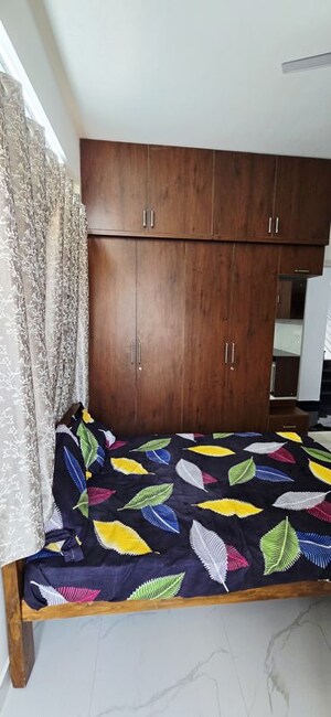 Bedroom in 1 RK Apartment at Doddanekundi – for Rent