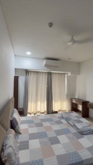 Living Room in 3 BHK Apartment at Lokhandwala Infrastructure Minerva, Mahalaxmi – for Rent
