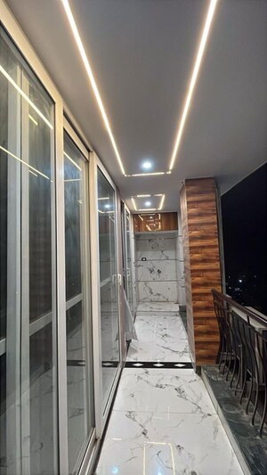 Staircase in 3 BHK Apartment at Sector 3 Dwarka – for Rent