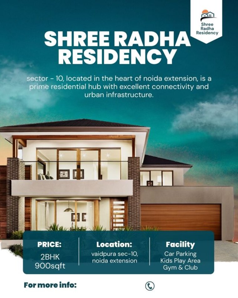 Exterior View, sector 10 greater noida 3.5 Bedroom 1250 Sq.Ft. Builder Floor In Sector 10 Greater Noida Greater Noida 10289725