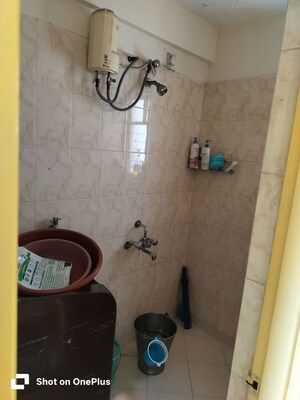Bathroom in 3 BHK Apartment at Puranik Abitante, Bavdhan – for Rent